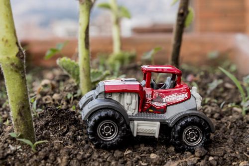 toy tractor car