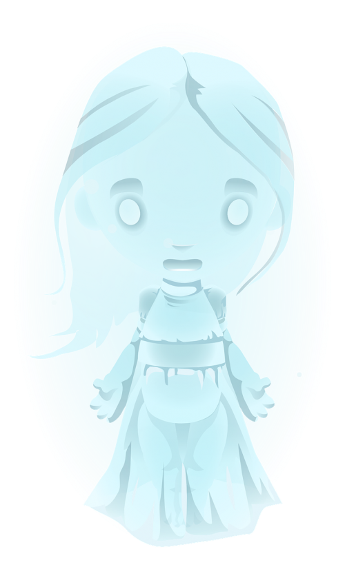 toy ghost transparent