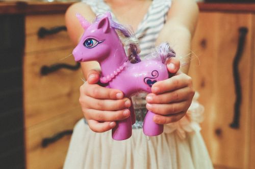 toy unicorn horse