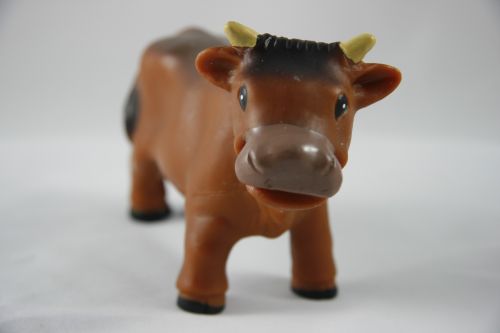 Toy Bull Farm Animal