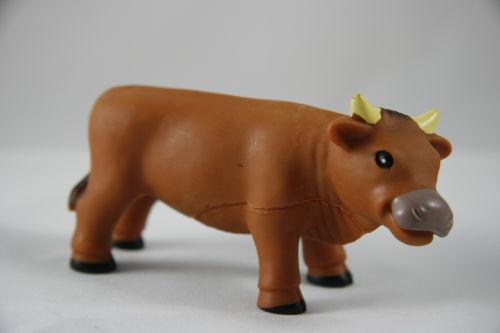 Toy Bull Farm Animal