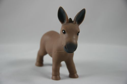 Toy Mule Donkey Farm Animal