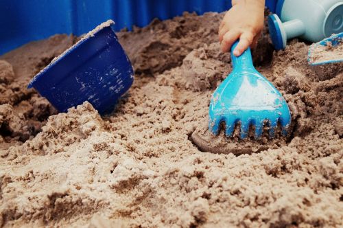 toys sand pit sand