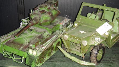 toys cars tank