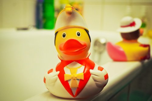 toys  duck  yellow