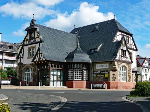 traben-trabach railway station mosel