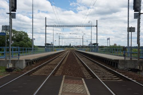 track station platform