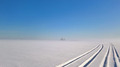 track winter ice