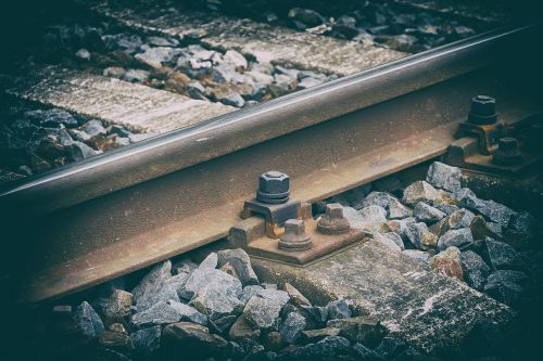 track railway ties