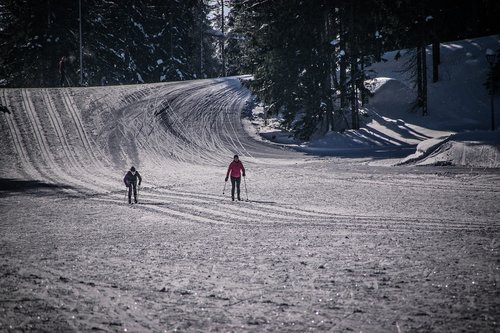 track  ski  sport