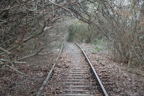 track  rail  old
