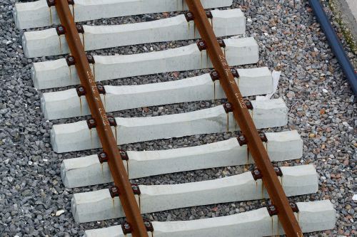 track construction railway technology rail track element