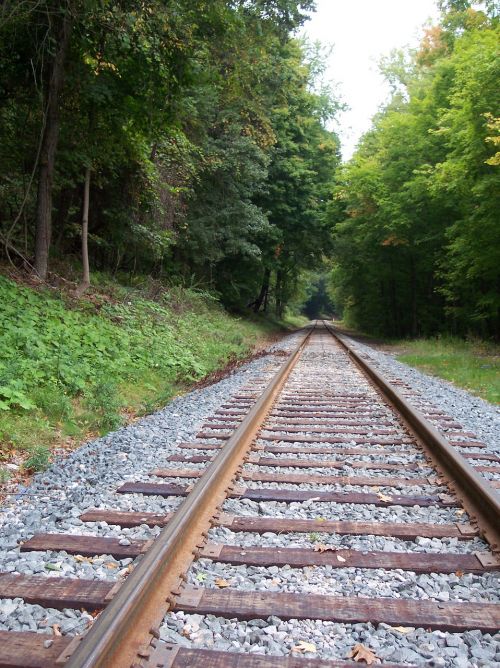 tracks railroad locomotive