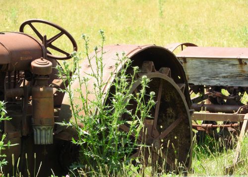 tractor farm antique