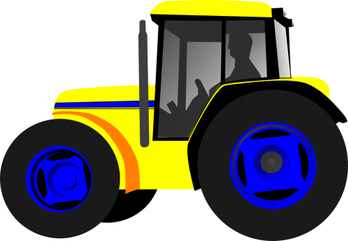 tractor farmer farming