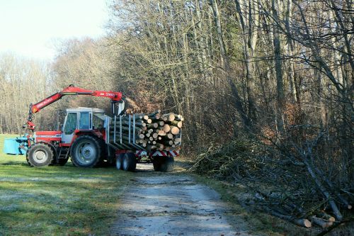 tractor tractors forest