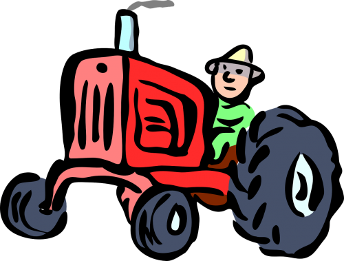 tractor farm farmer