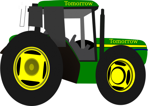 tractor farmer engine