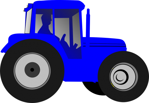 tractor farmer drive