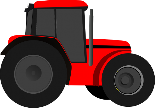 tractor red international