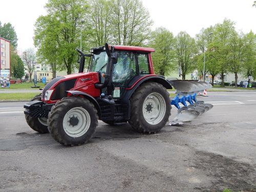 tractor the vehicle agriculture