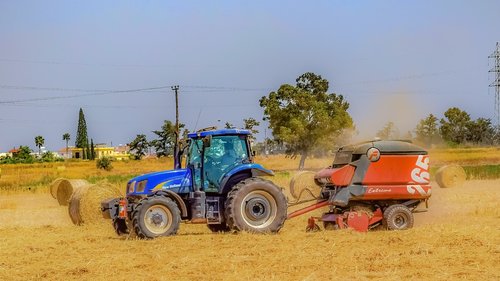 tractor  soil  machine