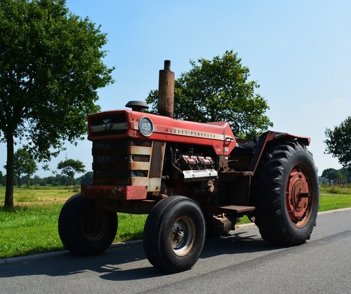 tractor  vehicle  oldtimer