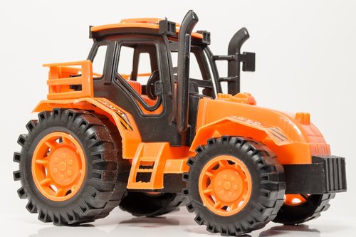 tractor  toy  plastic