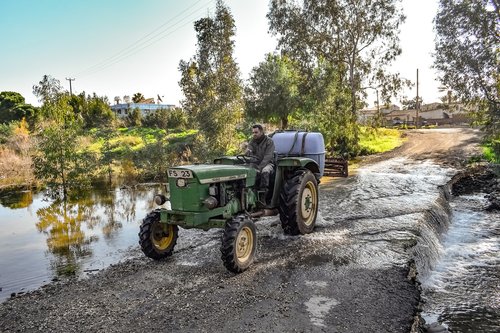 tractor  agriculture  vehicle