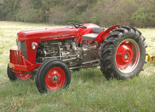 tractor restored massey ferguson