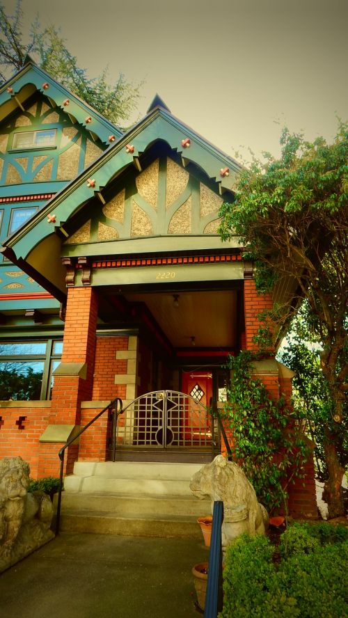 traditional home entrance