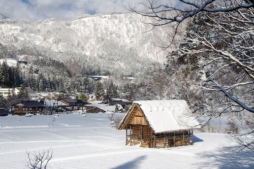 traditional  shirakawa-go  gifu