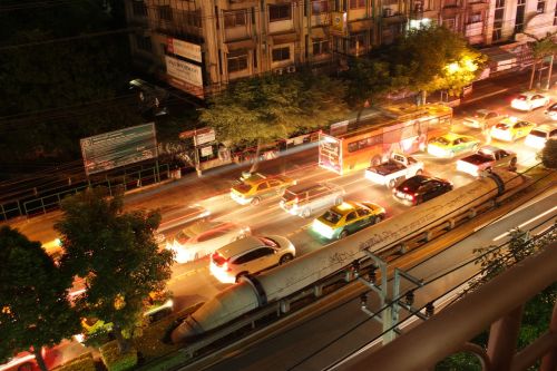 traffic night thai