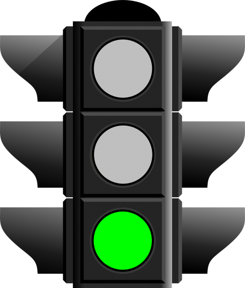 traffic light green go