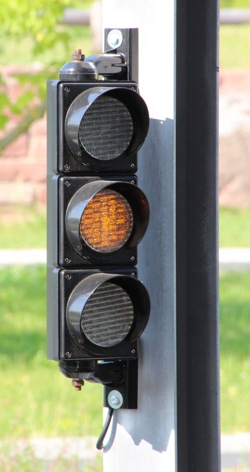 traffic lights orange traffic signal