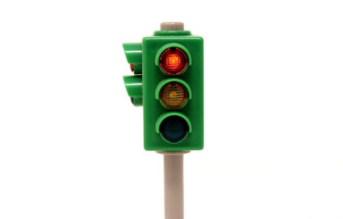 traffic lights red stand still