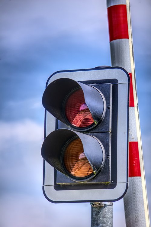 traffic lights  signal  barrier