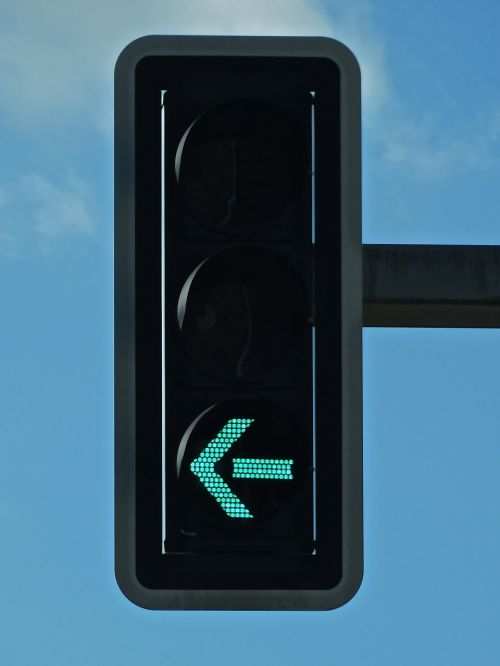 traffic lights light arrow