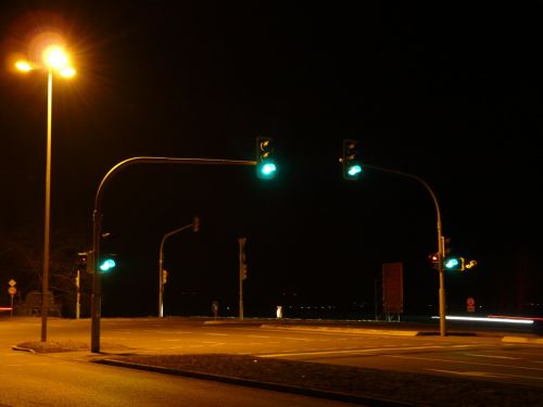 traffic lights green traffic signal