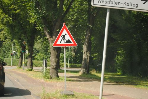 traffic sign site street sign