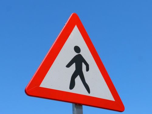 traffic signal pedestrians danger