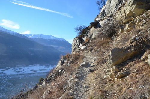 trail switzerland alpine