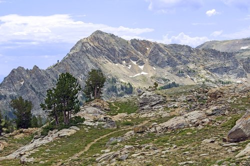 trail  mountains  alpine