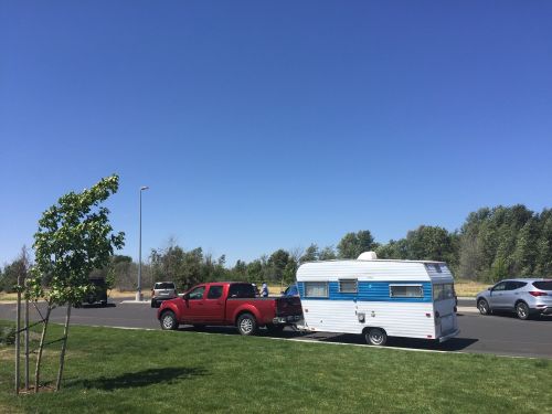 trailer truck camper camper