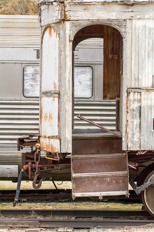 train antique cars