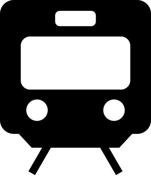 train pictogram symbol