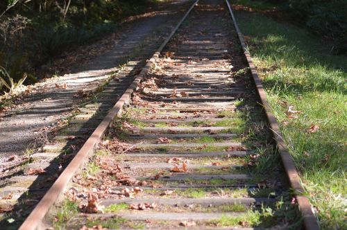 train tracks rail