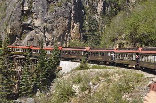 train alaska mountain
