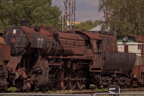 train wagons steam locomotive