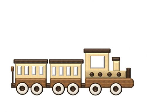 train cartoon transportation